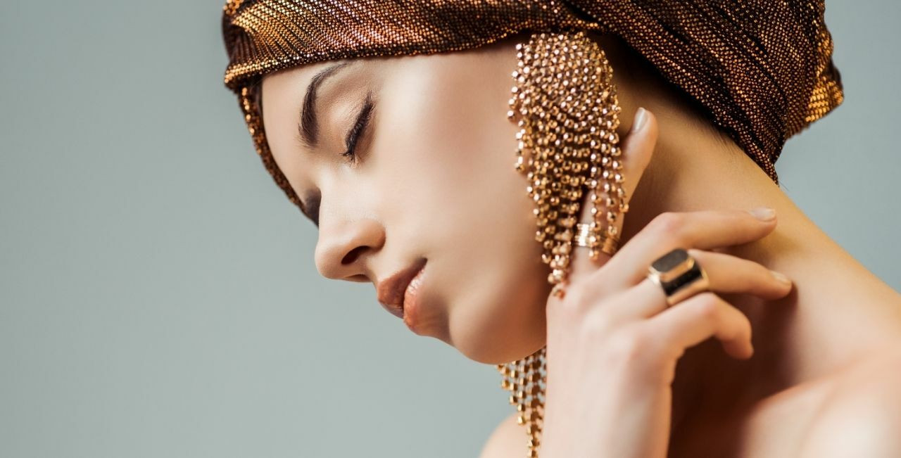 Long Gold Earrings